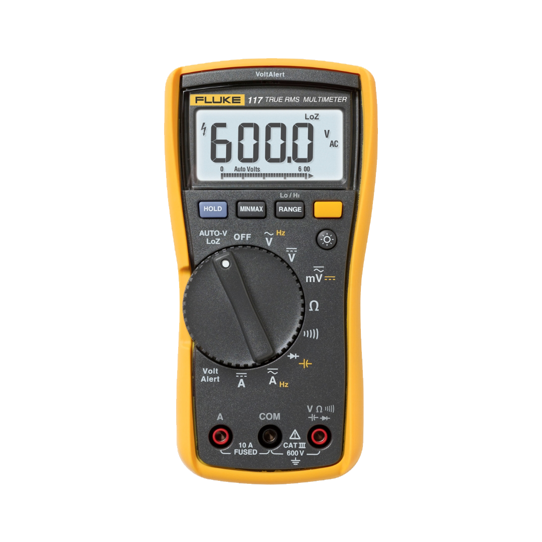 Fluke 117 True RMS Electrician's Multimeter with Non-Contact Voltage