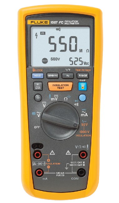 Multimètre d´isolement Fluke 1587 FC