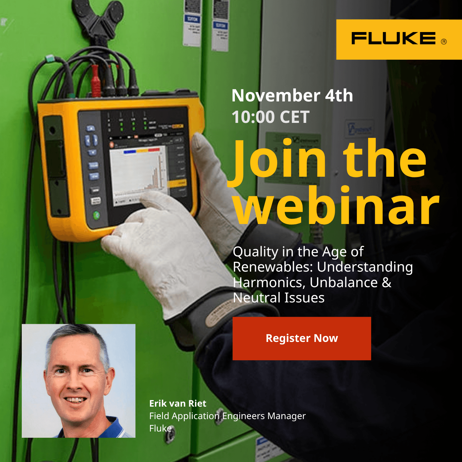 Fluke webinar: Power Quality in the Age of Renewables