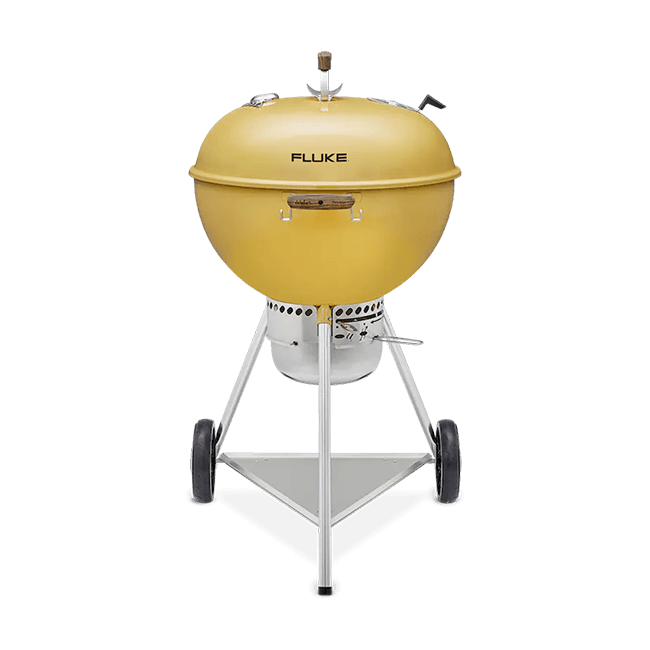 Weber® Limited Edition Yellow Kettle Charcoal BBQ