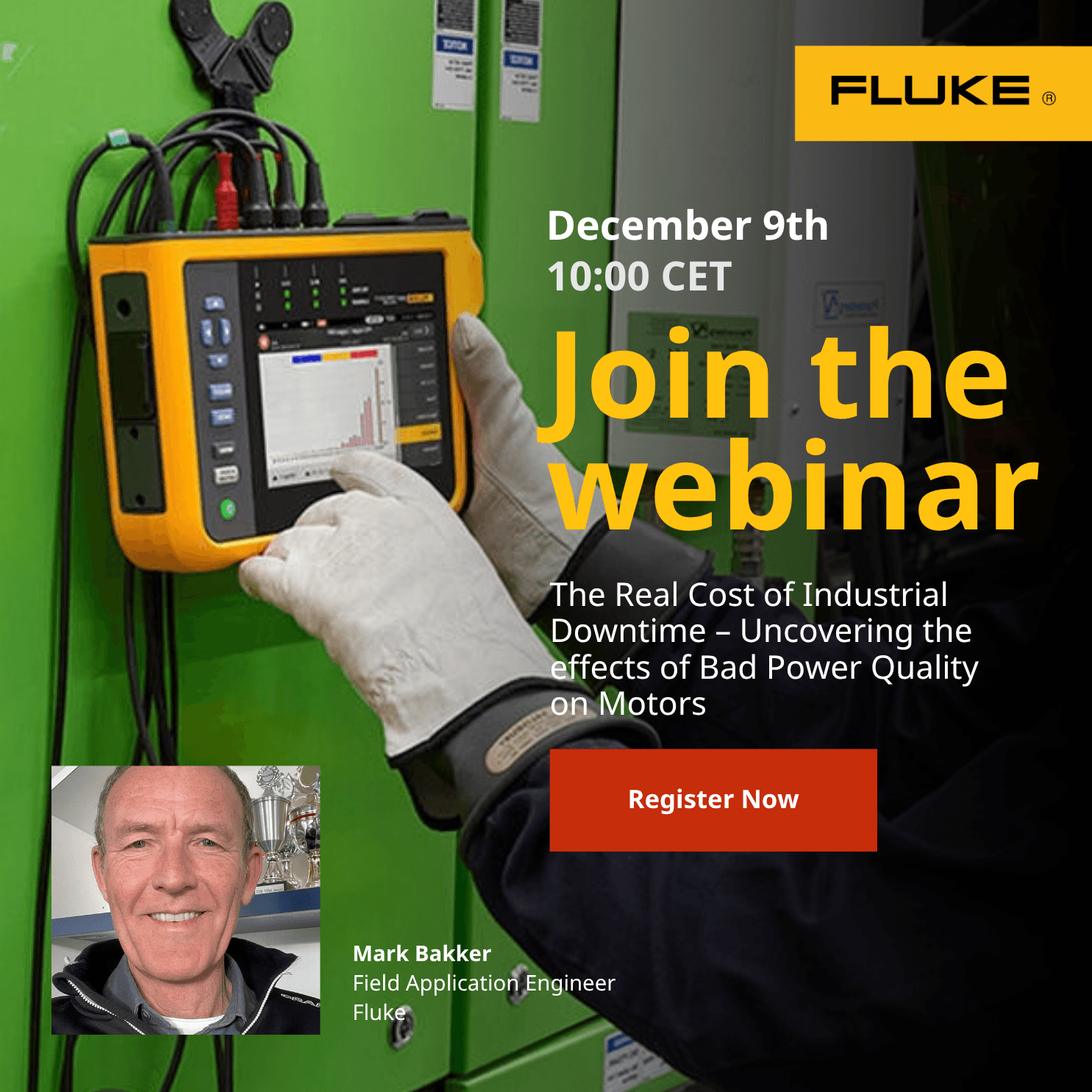 Fluke webinar: The Real Cost of Industrial Downtime