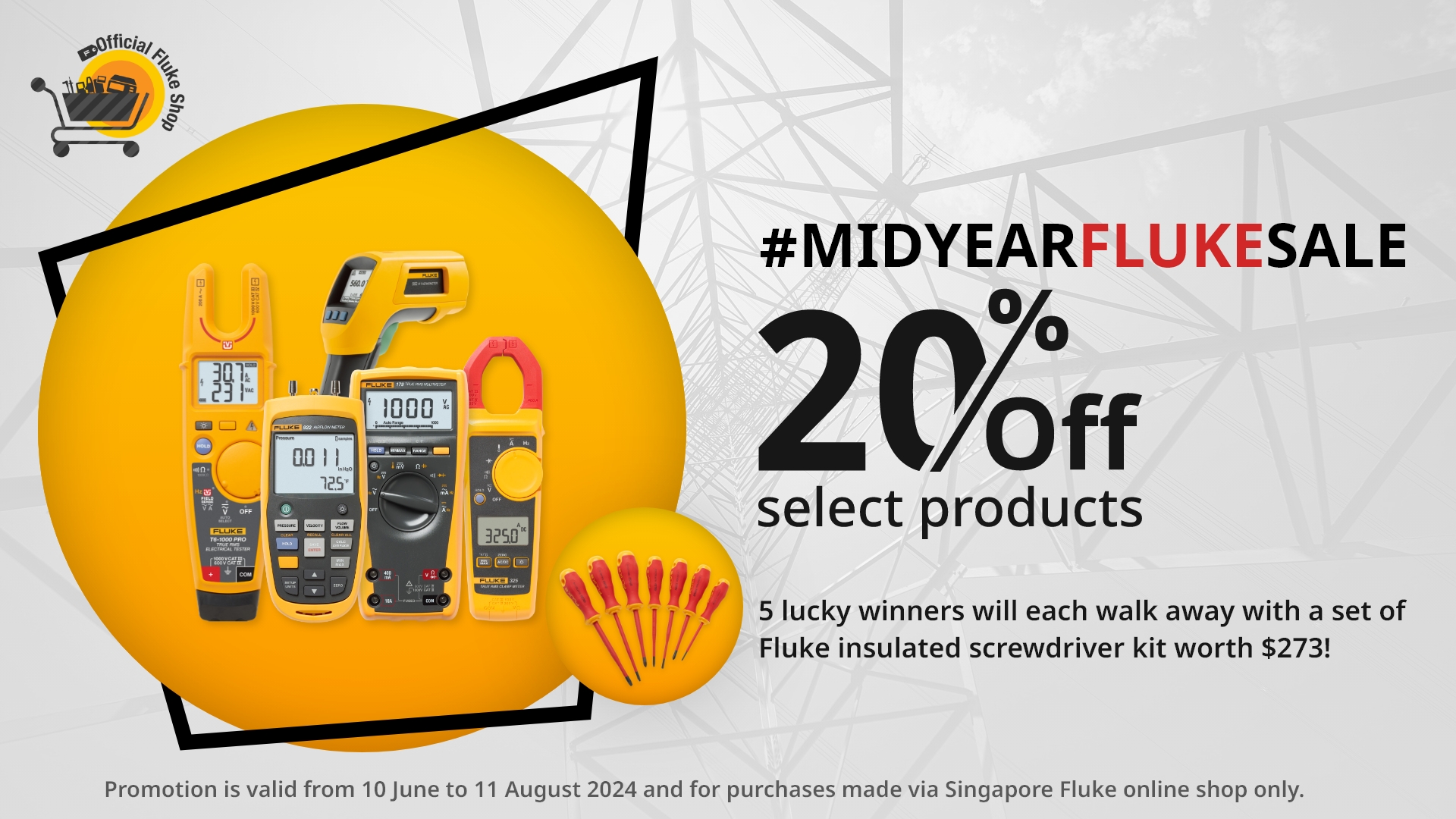 MidYearFlukeSale Promotion 2024 | Fluke Singapore