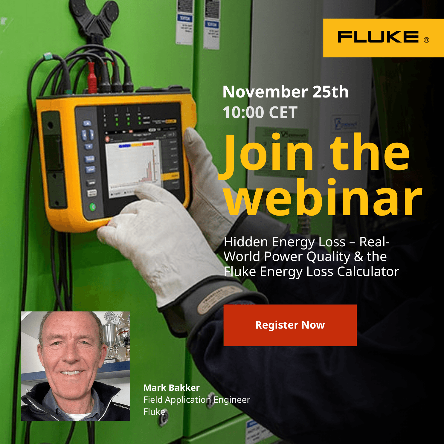 Fluke webinar: Uncover Hidden Energy Loss