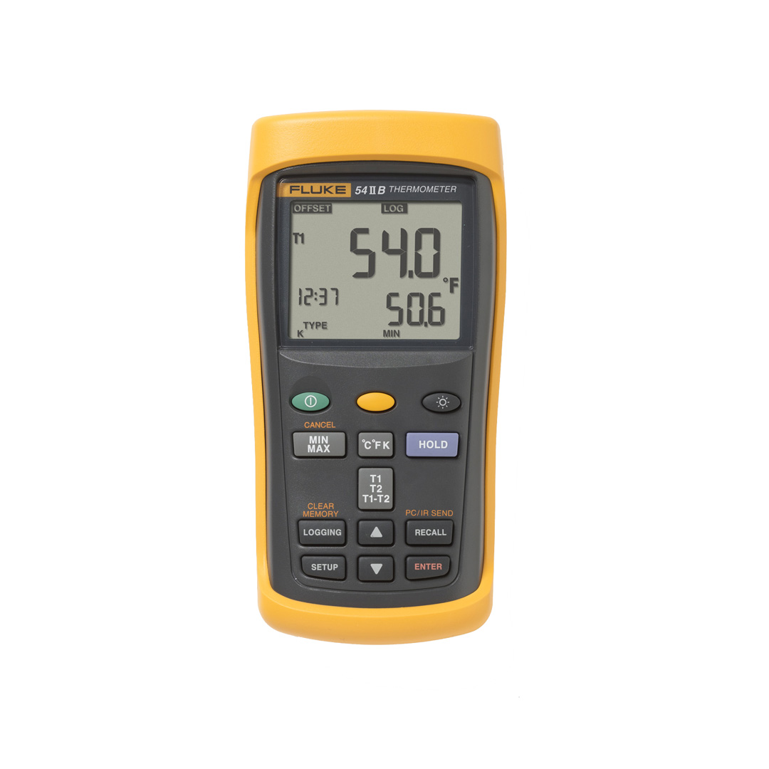 54 II B Data Logging Thermometer with Dual Input